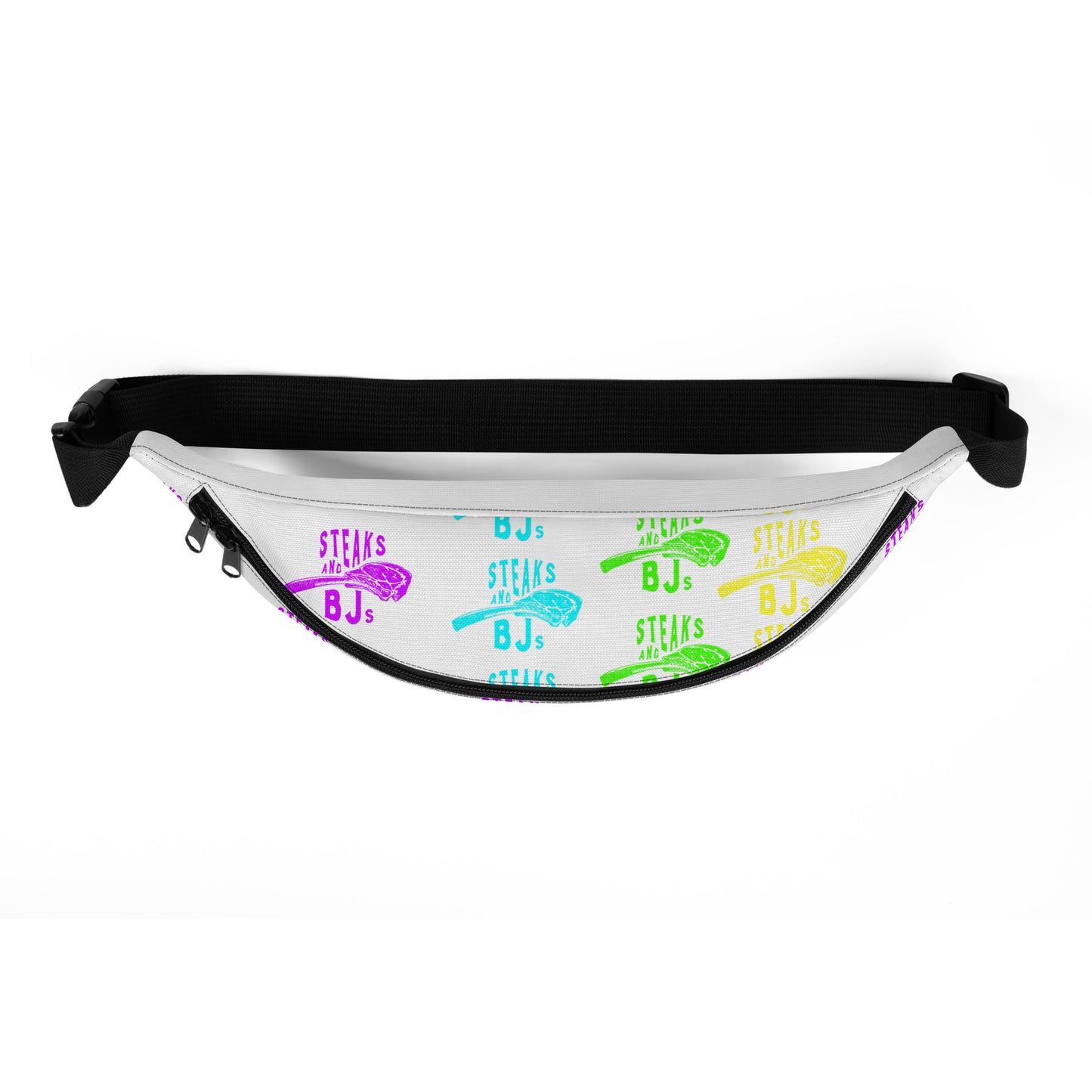 Steaks & BJ's (Multi-color) Fanny Pack