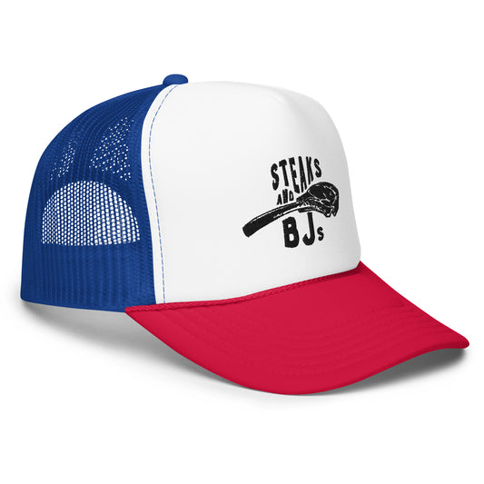 Steaks & BJ's Foam trucker hat