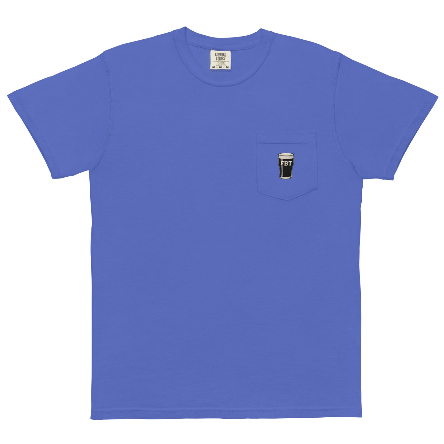 G Spot Drinking T-Shirt, Blue Front