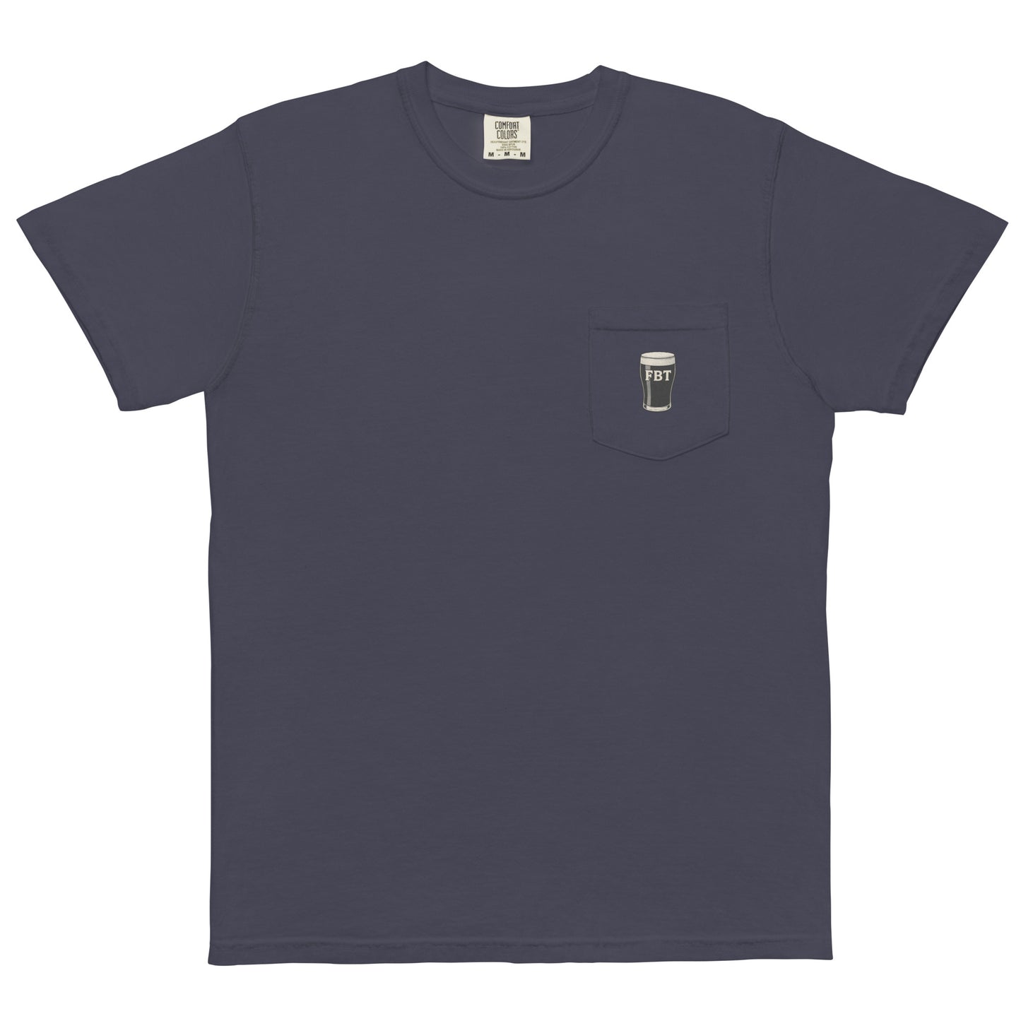 G Spot Drinking T-Shirt, Navy Front