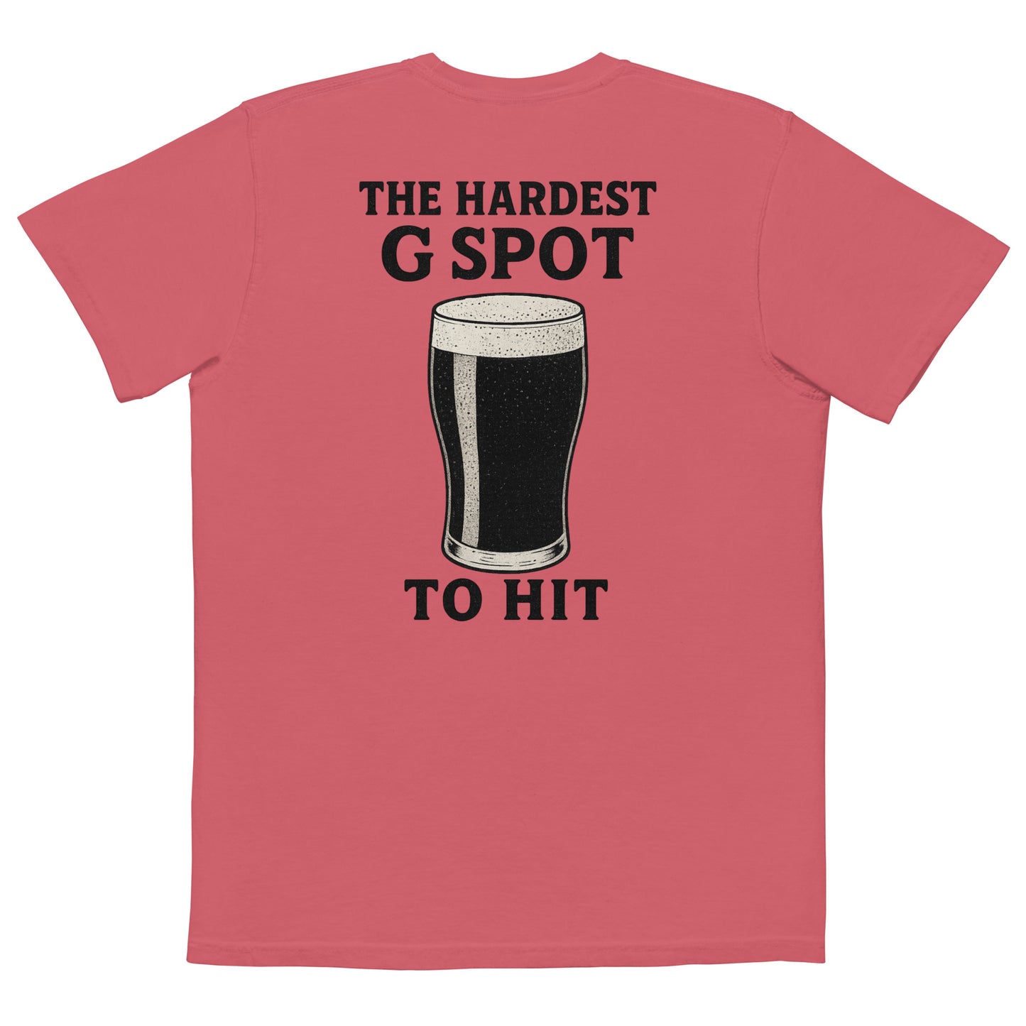 G Spot Drinking T-Shirt, Blue Back