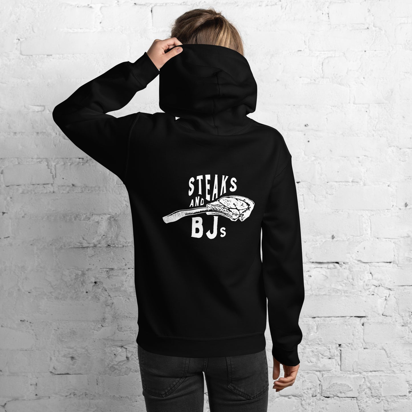 Steaks & BJ's Embroidered Hoodie